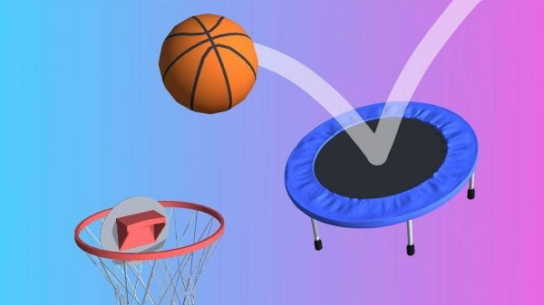 Hoops Logic Physics Puzzle