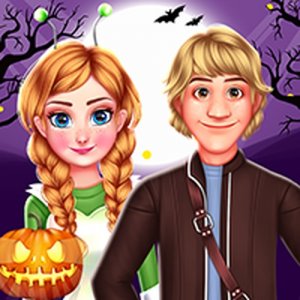 Royal Couple Halloween Party Online Game