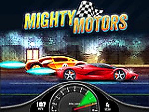Mighty Motors Drag Racing Arcade Game