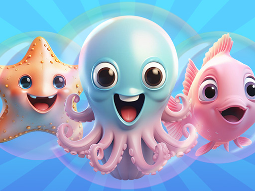 Merge Pisces from the Ocean Online Puzzle Game - Puzzle Game
