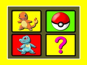 Pokemon Memory Time Online Puzzle Game