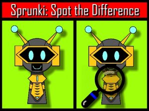 Sprunki: Difference and Sing Online Puzzle Game - Spot the Difference