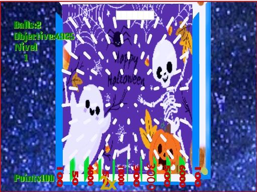 Pinball Hallowen Online Arcade Game