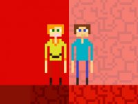 Two Player Stick Steve and Alex Online Arcade Game