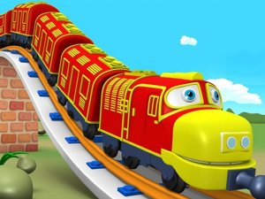 Racing Train 3D Online Arcade Game