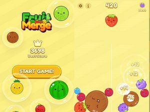 Watermelon Fruit 2048 Puzzle Game - Merge Puzzle