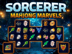 Sorcerer Mahjong Marvels Online Puzzle Game - Tile Matching Game