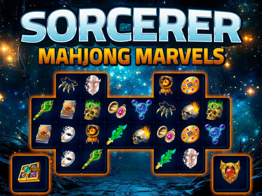 Sorcerer Mahjong Marvels Online Puzzle Game - Tile Matching Game
