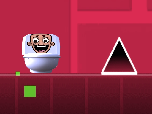 Geometry Dash Skibidi Toilet Online Arcade Game