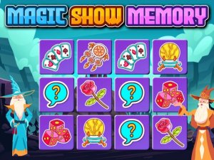 Magic Show Memory Puzzle Game - Memory Matching Game