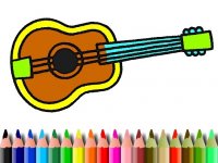 BTS Music Instrument Coloring Book Online Game - Coloring Game