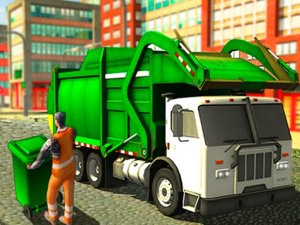 American Trash Truck Simulator Driving Game