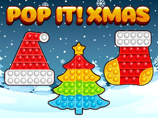 Pop It Xmas Online Puzzle Game