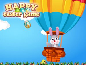 Happy Easter Egg Toss Arcade Game