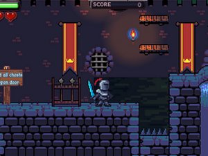 Sprocky Castle Raider Online Arcade Game