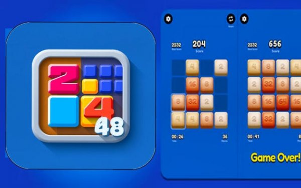 Block 2048 Puzzle Online Game: Classic Number Merging Puzzle Game