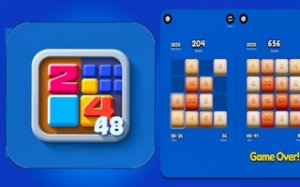 2048 Number Merge Puzzle