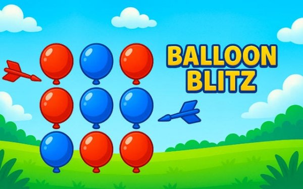 Balloon Blitz: Color Match Pop Online Puzzle Game - Arcade Game