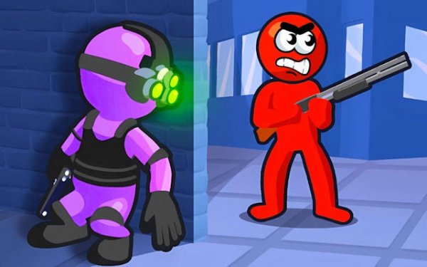 Mr Bullet: Stealth Ninja Precision Fighter Online Game