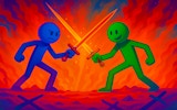 Obby Stickman: Arena Champions Online Game