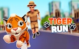 Tiger Run: Wild Parkour Adventure Online Game