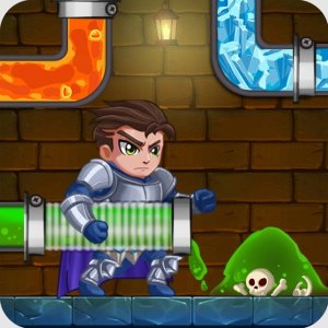 Hero Pipe Puzzle Game - Logic Puzzle Game