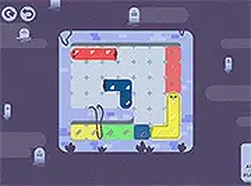 Colorful Ghosts Match Puzzle