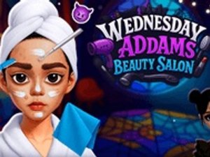 Wednesday Addams Beauty Salon Online Game
