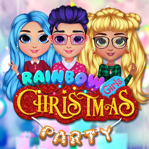 Rainbow Girls Christmas Party Makeover Game