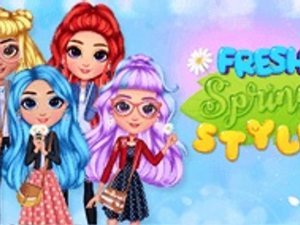 Fresh Spring Style Dress Up Game