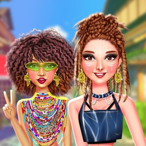 Celebrity AfroPunk Street Style Fashion Game