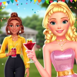 Besties Reunion Party - Fashion Dress Up Game