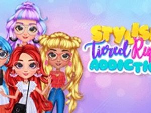 Stylish Tiered Ruffle Addiction Fashion Game
