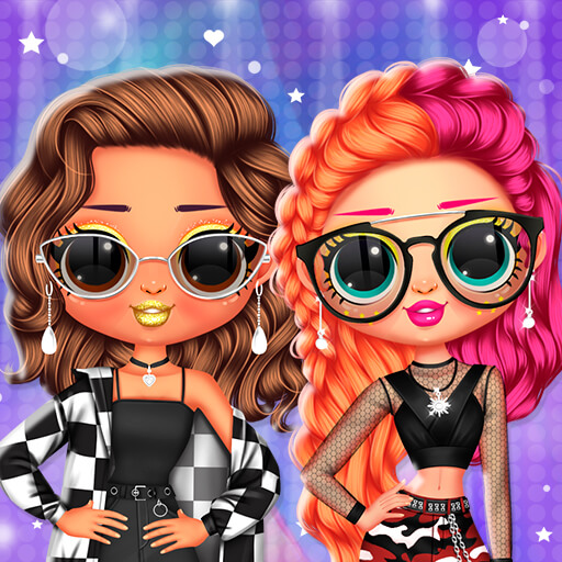 BFFs Grunge Minimalist Fashion Dress Up Game