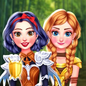 Princesses As Ancient Warriors Dress Up Game