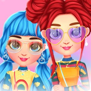 Bffs Rainbow Fashion Addict Online Game