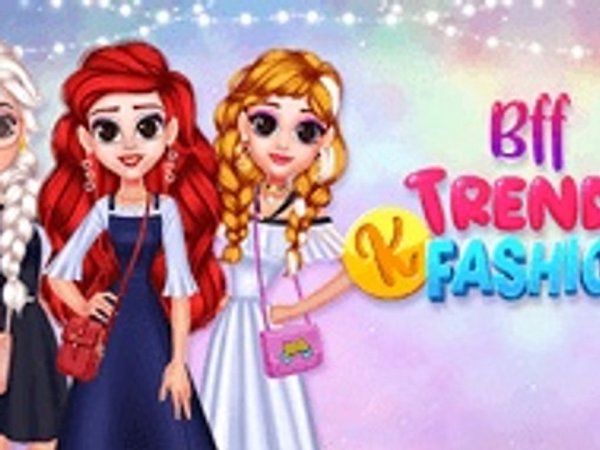 Bff Trendy K-Fashion Dress Up Game